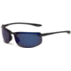 Coleman Vizor Sunglasses, Shiny Black Frame, Smoke Lens Lens, Polarized, C6026-C1