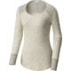 Columbia Along the Gorge Thermal Crew Long Sleeve Top - Women's-Chalk-Medium