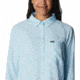 Columbia Anytime Lite LS Shirt - Womens, Spring Blue, Small, 2032751490SpringBlueS