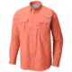 Columbia Bahama II Long Sleeve Shirt - Mens, Bright Peach, Small, 1011621801-S