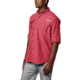 Columbia Bahama II Long Sleeve Shirt - Mens, Sunset Red, Extra Small, 101162-683-XS