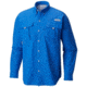 Columbia Bahama II Long Sleeve Shirt - Men's, Vivid Blue, Extra Small, 101162-487-XS