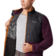 Columbia Basin Butte Fleece Full Zip - Mens, Black Cherry, Shark, Medium, 1861601522-M