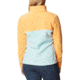 Columbia Benton Springs Half Snap Fleece Pullover - Women's, Aqua Haze/Sunset Peach/Dusty Pink, Large, 1860991321AaHzSstPhDstPkL