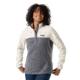 Columbia Benton Springs Half Snap Fleece Pullover - Women's, City Grey Heather/Chalk, Large, 1860991023CityGryHth,ChalkL