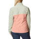 Columbia Benton Springs Half Snap Fleece Pullover - Womens, Faded Peach/Safari/Stone Green, Medium, 1860991852FddPhSfrStnGnM