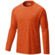 Columbia Blood and Guts III Long Sleeve Knit Shirt - Mens, Backcountry Orange, Extra Large, 1577171866-XL