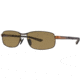 Columbia Bryce Sunglasses - Frame Shiny Chocolate Brown/Cedar, Size 56/16mm CBBRYCEPZ01