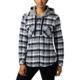 Columbia Canyon Point II Shirt Jac - Womens, Black Check, Medium, 1739321010-M