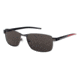 Columbia CASCO PEAK Sunglasses - Frame MATTE GUN/BLACK, Lens Color Smoke, Size 58/17mm CBCASCOPEAK01