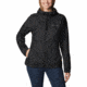 Columbia Center Ridge Windbreaker Jacket - Womens, Black/Black, Small, 1809511013Black, BlackS