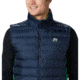 Columbia CLG Lake 22 Reversible Vest, ND - Coll Navy, Fuse Green, M - Mens, 1809301430-M