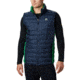 Columbia CLG Lake 22 Reversible Vest, ND - Coll Navy, Fuse Green, M - Mens, 1809301430-M