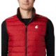 Columbia CLG Lake 22 Reversible Vest, WAZ - Red Velvet, Black, 2XL - Mens, 1809301687-XXL