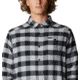 Columbia Cornell Woods Flannel Long Sleeve Shirt - Men's, Columbia Grey Buffalo Check, Large, 1617951042CmbGryBflChckL
