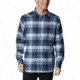Columbia Cornell Woods Flannel Long Sleeve Shirt - Mens, Dark Mountain Buffalo Check, Medium, 1617951482DkMtnBflCckM