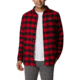 Columbia Cornell Woods Flannel Long Sleeve Shirt - Mens, Mountain Red Buffalo Check, Small, 1617951615MntnRdBflChckS