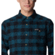 Columbia Cornell Woods Flannel Long Sleeve Shirt - Men's, Night Wave Buffalo Check, Extra Large, 1617951415NgtWVBflChckXL