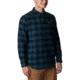 Columbia Cornell Woods Flannel Long Sleeve Shirt - Mens, Night Wave Buffalo Check, Extra Large, 1617951415NgtWVBflChckXL