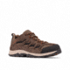 Columbia Crestwood Hiking Shoes - Mens, Camo Brown/Heatwave, 9, 1781y