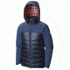 Columbia HeatZone 1000 TurboDown Hooded Jacket - Men's-Night Tide/Collegiate Navy-Large