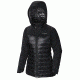 Columbia HeatZone 1000 TurboDown Hooded Jacket - Women's-Black-Medium