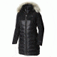 Columbia HeatZone 1000 TurboDown Hooded Parka - Women's-Black-Medium