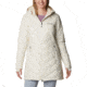 Columbia Heavenly Long Hooded Jacket - Womens, Chalk, Extra Small, 1738161191XS
