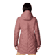 Columbia Heavenly Long Hooded Jacket - Womens, Fig, L, 1738161-609-L