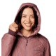 Columbia Heavenly Long Hooded Jacket - Womens, Fig, L, 1738161-609-L