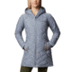 Columbia Heavenly Long Hooded Jacket - Womens, Tradewinds Grey, Large, 1738161032L