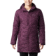 Columbia Heavenly Long Hybrid Jacket - Womens, Black Cherry, Extra Small, 1859731522-XS