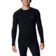 Columbia Midweight Stretch Long Sleeve Top - Mens, Black, Medium, 1638591-011-M