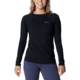 Columbia Midweight Stretch Long Sleeve Top - Womens, Black, Medium, 1639021-011-M