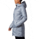 Columbia Mighty Lite Hooded Jacket - Womens, Tradewinds Grey, Size Large, 146877-032-L