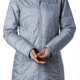 Columbia Mighty Lite Hooded Jacket - Womens, Tradewinds Grey, Size Large, 146877-032-L