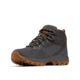 Columbia Newton Ridge Plus II Suede Waterproof Hiking Boot - Mens, Dark Grey/Gold, 11.5, 1746411-091-11.5