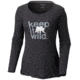 Columbia Outdoor Elements Long Sleeve Tee - Womens, Black Heather, Extra Small, 1804751010-XS