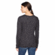 Columbia Outdoor Elements LS Tee, Black Heather, 3X - Womens, 1804753010-3X