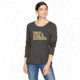 Columbia Outdoor Elements LS Tee, Charcoal Heather, Extra Small - Womens, 1804751030-XS
