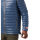 Columbia OutDry Ex Gold Down Hooded Jacket - Mens, Collegiate Navy Ripstop Print, Small, 1700411464-S