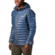 Columbia OutDry Ex Gold Down Hooded Jacket - Mens, Collegiate Navy Ripstop Print, Small, 1700411464-S