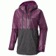 Columbia OutDry Explorer Hybrid Rain Jacket - Womens, Intense Violet, Charcoal Hthr, L, 1781001519L
