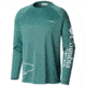Columbia PFG Fish Series Terminal Tackle Long Sleeve - Mens, Thyme Green/Tarpon Graphic, Extra Large, 1792691369-XL
