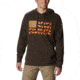 Columbia PHG Game Flag II Hoodie - Mens, Cordovan/Blaze Big Game Flag, Extra Large, 2013311231CvnBlzBigGmeFlgXL