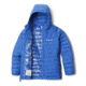 Columbia Powder Lite Girls Hooded Jacket - Girls, Arctic Blue, Large, 1802933446-L