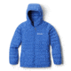 Columbia Powder Lite Girls Hooded Jacket - Girls, Arctic Blue, Large, 1802933446-L