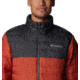 Columbia Powder Lite Jacket - Mens, Warp Red/Shark, Extra Large, 1698001849WrpRd,ShkXL