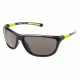 Columbia RIGA Sunglasses - Frame TRANSLUCENT GREY/CHARTREUSE, Lens Color Smoke CBRIGA02