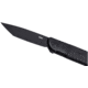 Columbia River Knife &amp; Tool Bamboozled, Folding Knife, Assisted Opening, 3.31" Tanto Blade, D2 Blade Steel, 7.75" Overall Length, Oxide Finish, Black, G10 Handle, Liner Lock, 5720K